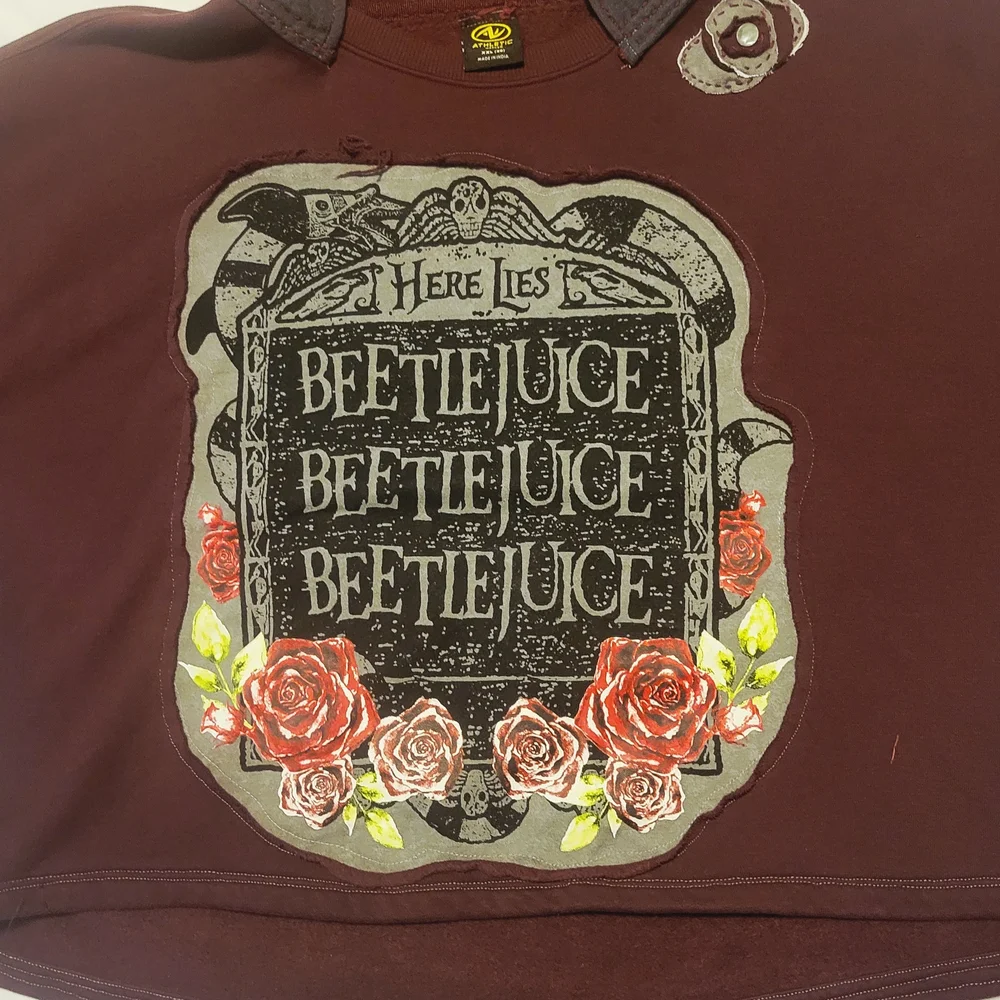 Athletic Works Maroon Graphic Sweater - Picture 15 of 15